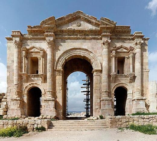 Jerash Ruins Hotel Džaraš Exteriér fotografie